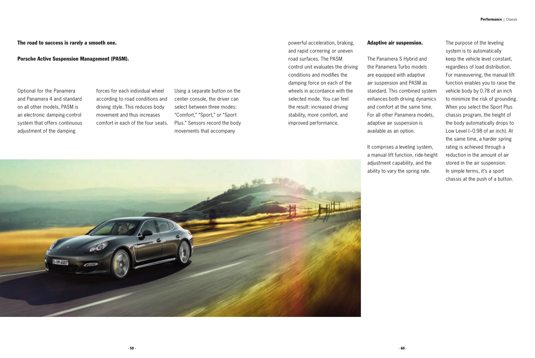 2012 Porsche Panamera Brochure Page 55